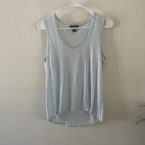 J. Crew Drapey Tank Top Womens Small Light Blue Sleeveless Casual Tencel Blend